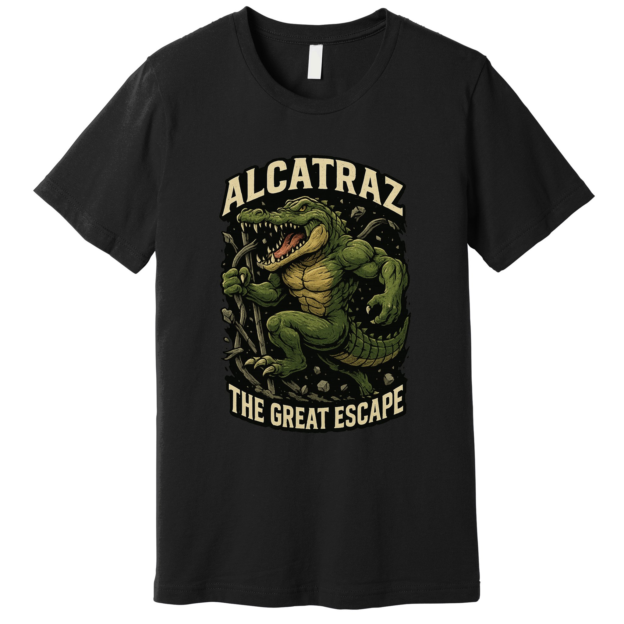 The Great Escape Alligator Alcatraz Premium T-Shirt