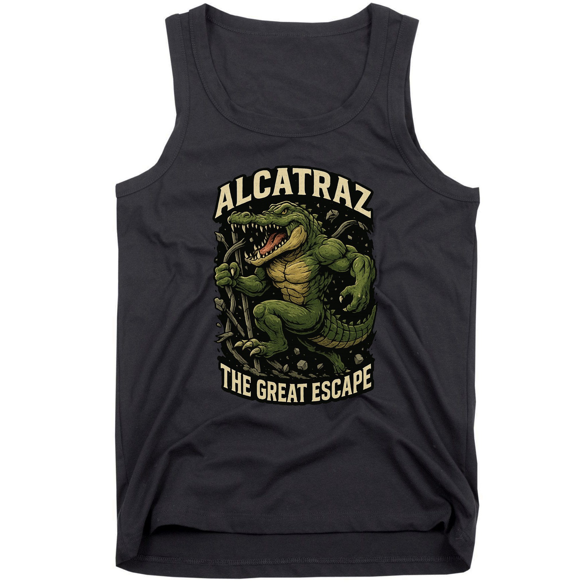 The Great Escape Alligator Alcatraz Tank Top