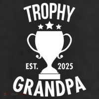 Trophy Grandpa Est 2025 Cool Comfort Performance Bucket Hat