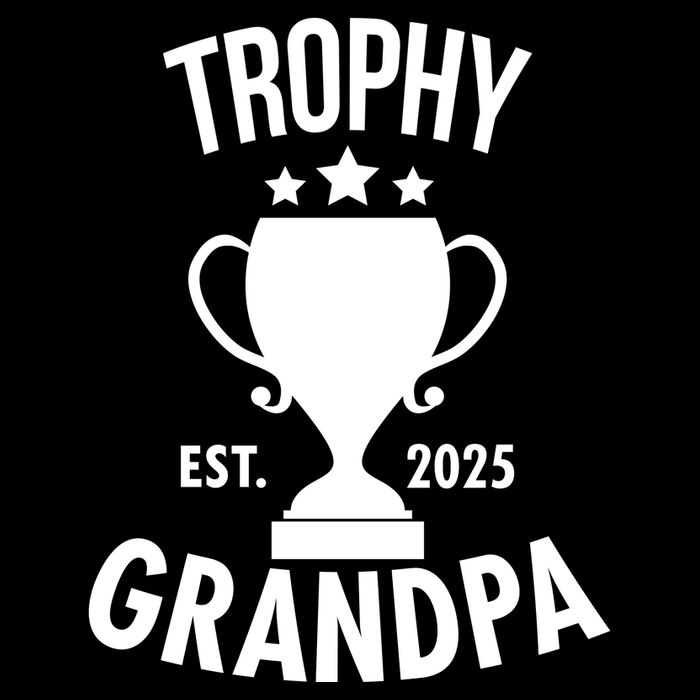 Trophy Grandpa Est 2025 Impact Tech Backpack