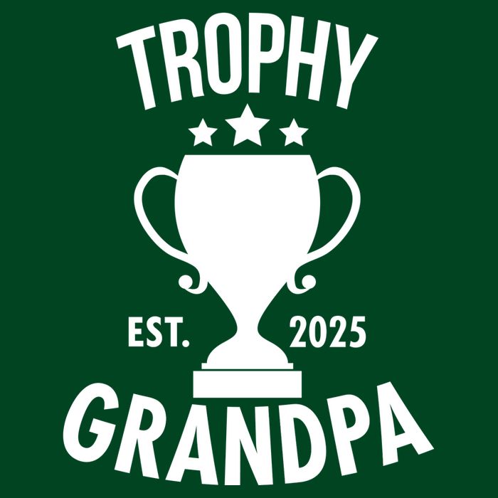 Trophy Grandpa Est 2025 Cooling Performance Crew T-Shirt
