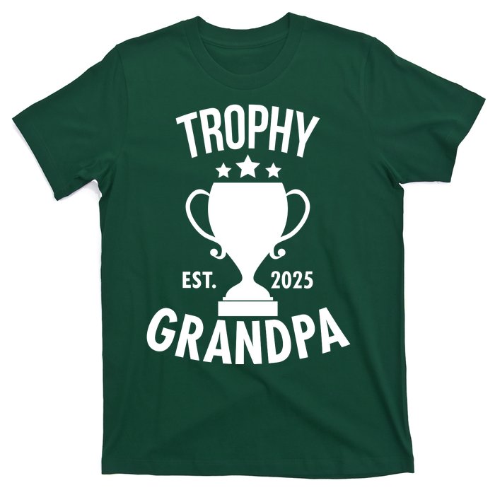 Trophy Grandpa Est 2025 T-Shirt