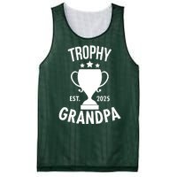 Trophy Grandpa Est 2025 Mesh Reversible Basketball Jersey Tank