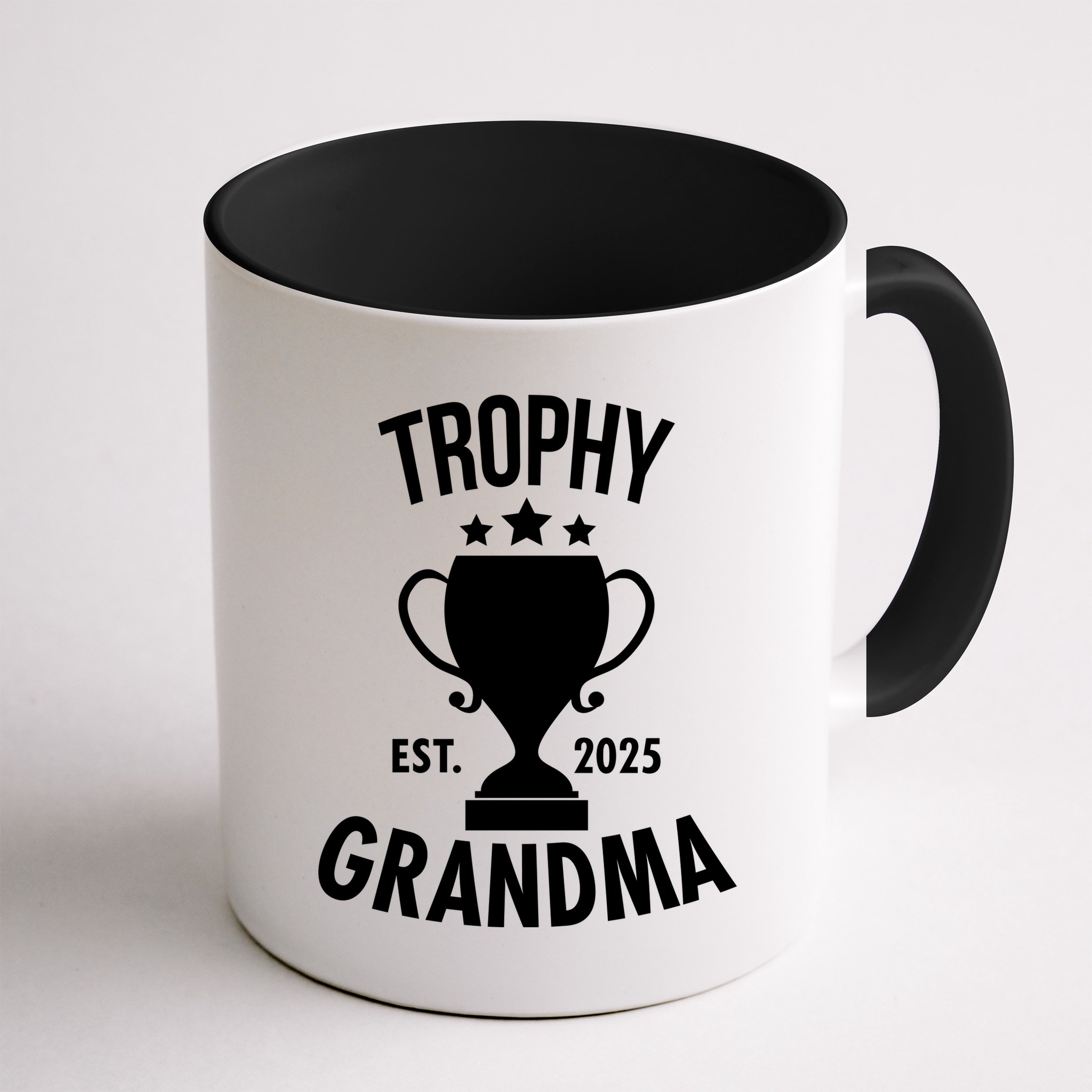 Trophy Grandma Est 2025 Mug