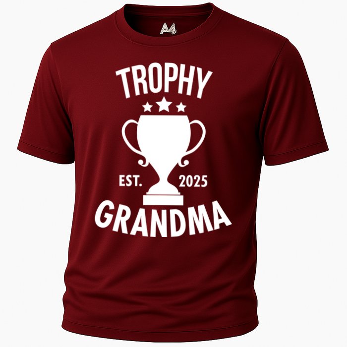 Trophy Grandma Est 2025 Cooling Performance Crew T-Shirt