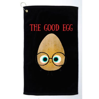 The Good Egg Gift Funny Platinum Collection Golf Towel