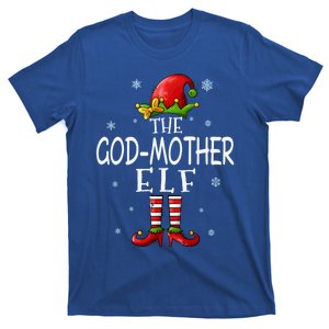 The Godmother Elf Funny Grandma Groupe Matching Christmas Gift T-Shirt