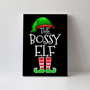 The Grumpy Elf Matching Christmas Canvas