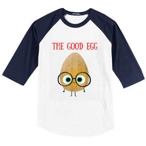 The Good Egg Tees Baseball Sleeve Shirt