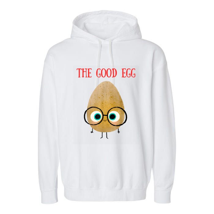 The Good Egg Tees Garment-Dyed Fleece Hoodie