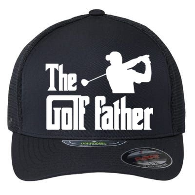 The Golf Father Funny Parody Best Golf Dad Fathers Day Love Funny Gift Flexfit Unipanel Trucker Cap