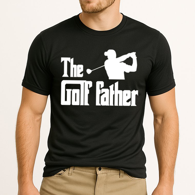 The Golf Father Funny Parody Best Golf Dad Fathers Day Love Funny Gift Cooling Performance Crew T-Shirt