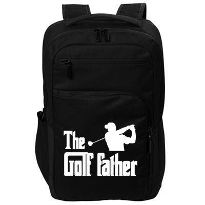 The Golf Father Funny Parody Best Golf Dad Fathers Day Love Funny Gift Impact Tech Backpack