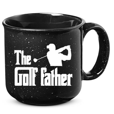 The Golf Father Funny Parody Best Golf Dad Fathers Day Love Funny Gift 15oz Campfire Ceramic Mug