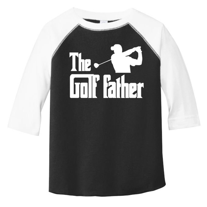 The Golf Father Funny Parody Best Golf Dad Fathers Day Love Funny Gift Toddler Fine Jersey T-Shirt