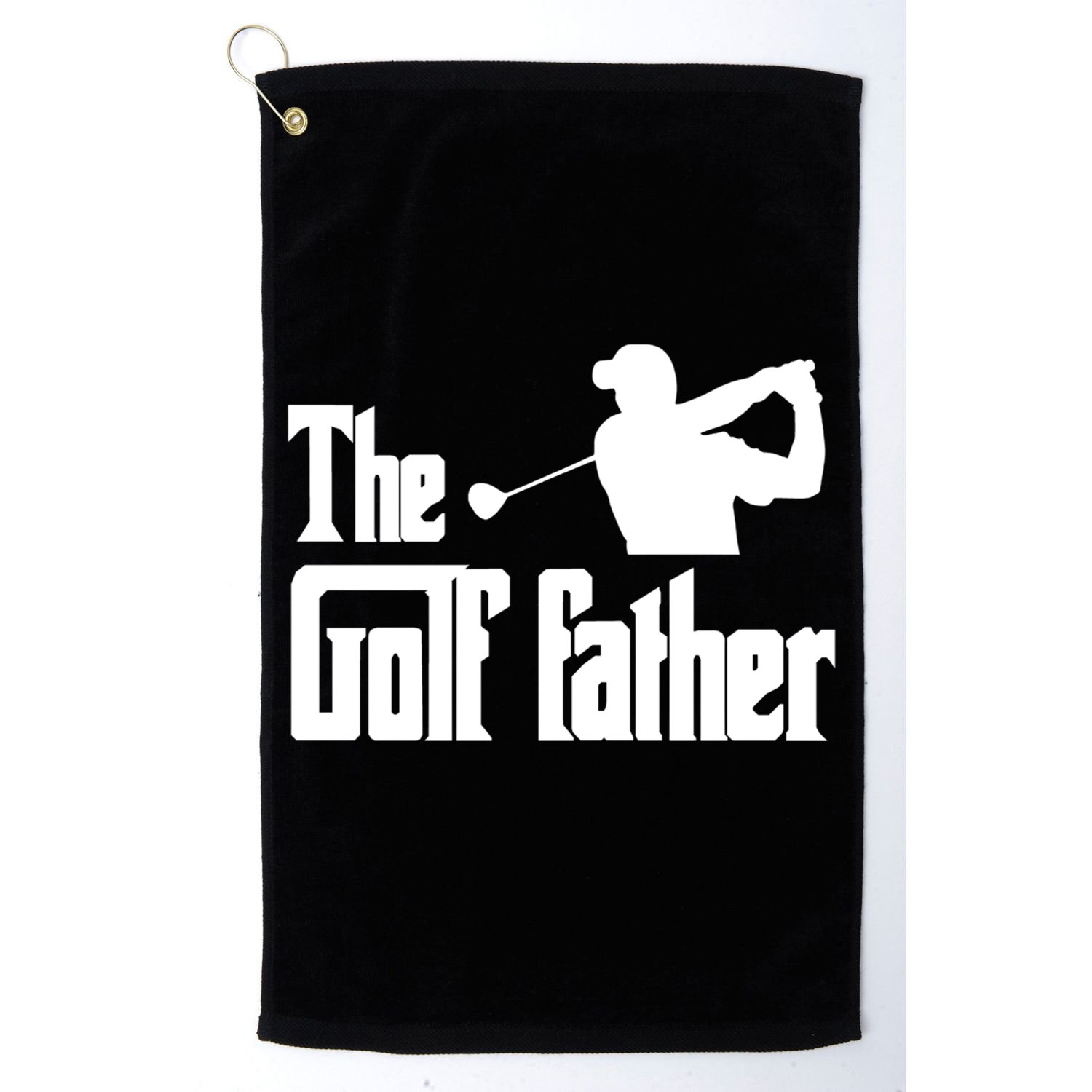 The Golf Father Funny Parody Best Golf Dad Fathers Day Love Funny Gift Golf Towel