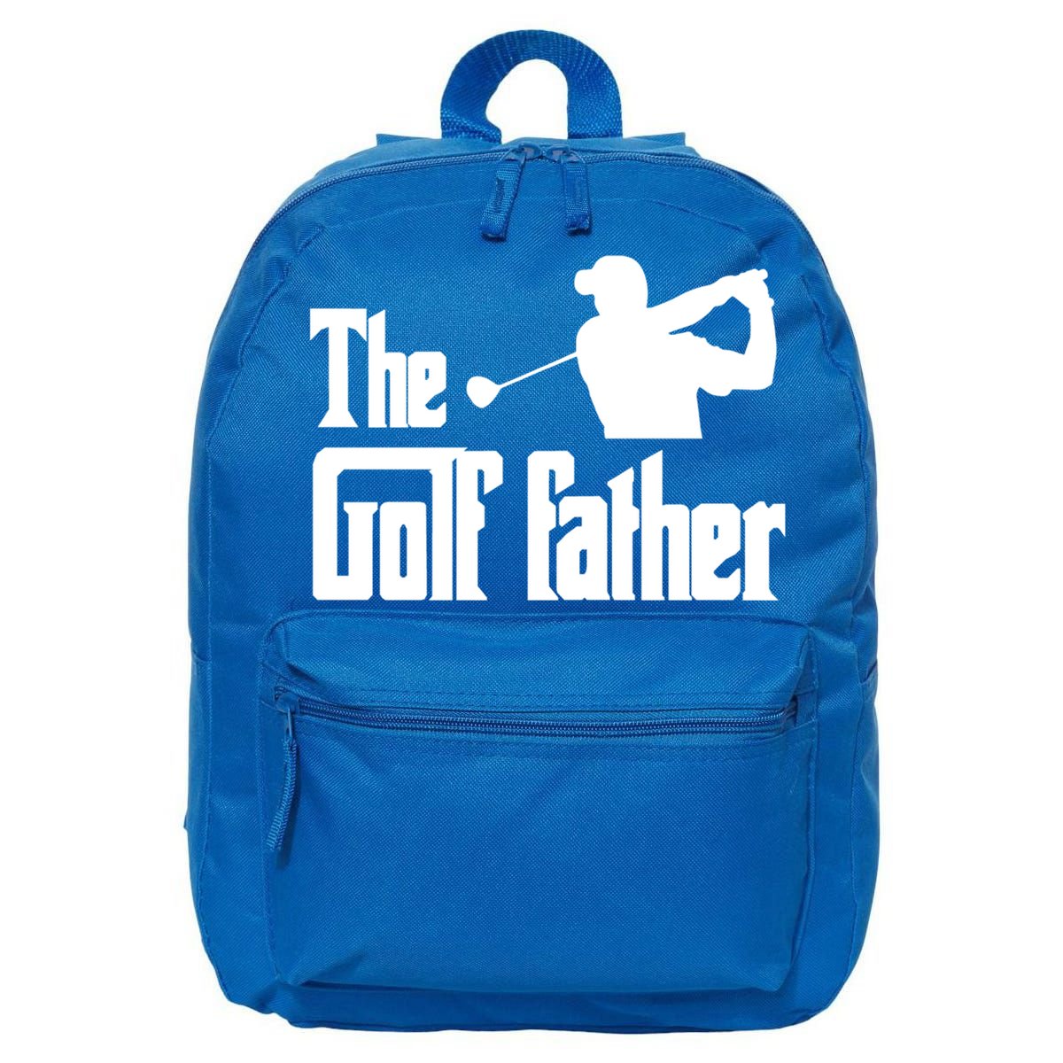 The Golf Father Funny Parody Best Golf Dad Fathers Day Love Funny Gift 16 in Basic Backpack