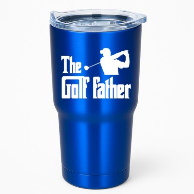 The Golf Father Funny Parody Best Golf Dad Fathers Day Love Funny Gift Tumbler
