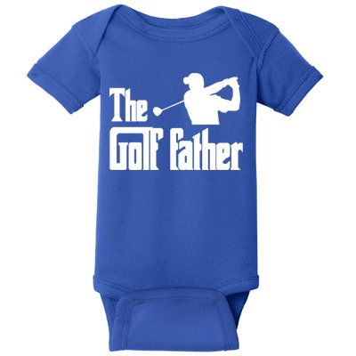 The Golf Father Funny Parody Best Golf Dad Fathers Day Love Funny Gift Baby Bodysuit