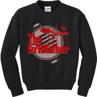 The Grillfather Funny Cool BBQ Grill Chef Gift Kids Sweatshirt