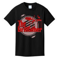 The Grillfather Funny Cool BBQ Grill Chef Gift Kids T-Shirt