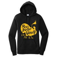 Thanksgiving Gravy Feast Pour on the Joy! Women's Pullover Hoodie