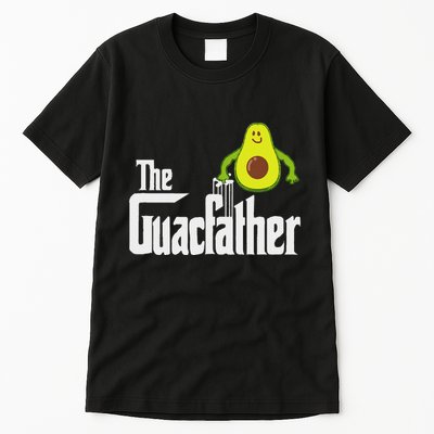 The Guac Father Funny Guacamole Avocado Lover Gift Tall T-Shirt