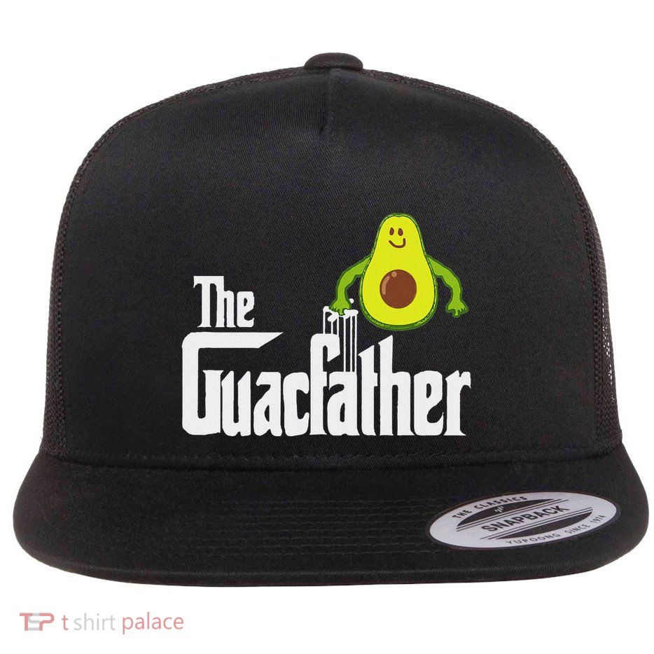 The Guac Father Funny Guacamole Avocado Lover Gift Flatbill Hat