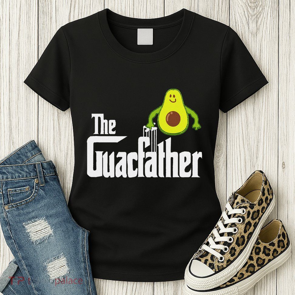 The Guac Father Funny Guacamole Avocado Lover Gift Womens T-Shirt
