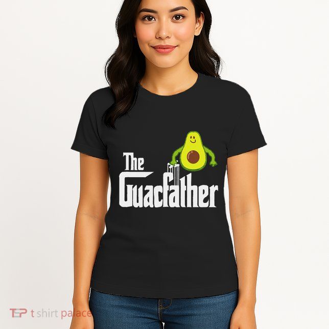 The Guac Father Funny Guacamole Avocado Lover Gift Womens T-Shirt