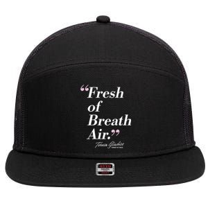 Teresa Giudice Fresh Of Breath Air Turning The Tables 7 Panel Mesh Trucker Snapback Hat