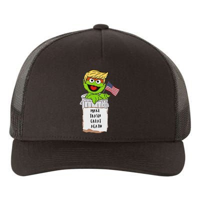 Trump Garbage Funny Gift Yupoong Adult 5-Panel Trucker Hat