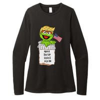 Trump Garbage Funny Gift Womens CVC Long Sleeve Shirt