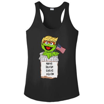 Trump Garbage Funny Gift Ladies PosiCharge Competitor Racerback Tank