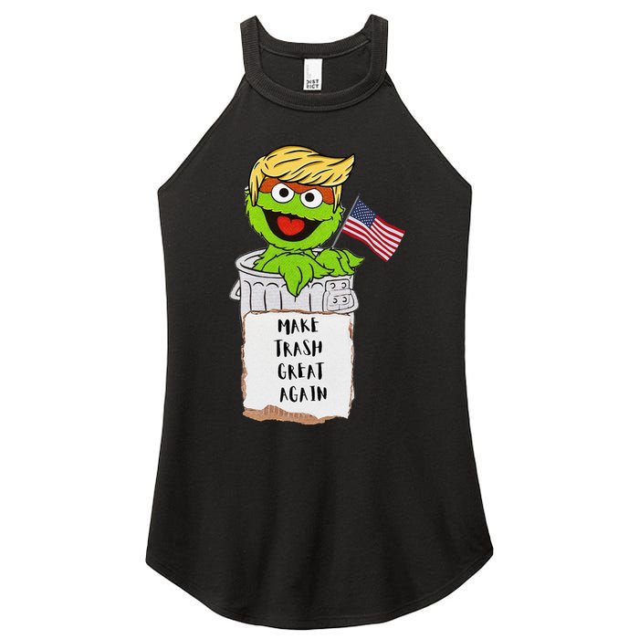 Trump Garbage Funny Gift Women's Perfect Tri Rocker Tank