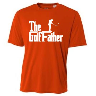 The Golffather Funny Golf Design Golfer Gift Cooling Performance Crew T-Shirt