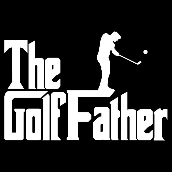 The Golffather Funny Golf Design Golfer Gift Drawstring Bag
