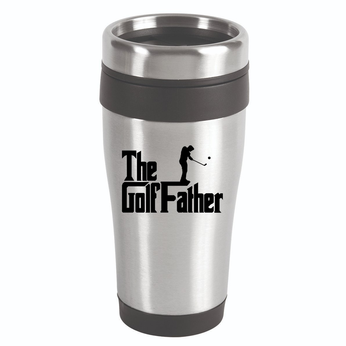 The Golffather Funny Golf Design Golfer Gift 16oz Travel Tumbler