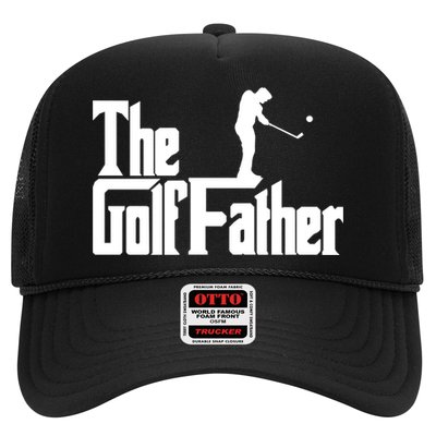 The Golffather Funny Golf Design Golfer Gift Trucker Hat
