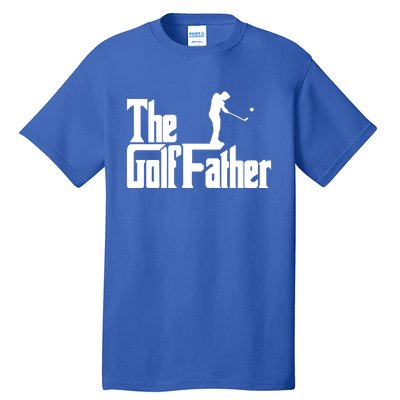 The Golffather Funny Golf Design Golfer Gift Tall T-Shirt