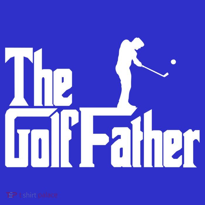 The Golffather Funny Golf Design Golfer Gift Tall T-Shirt