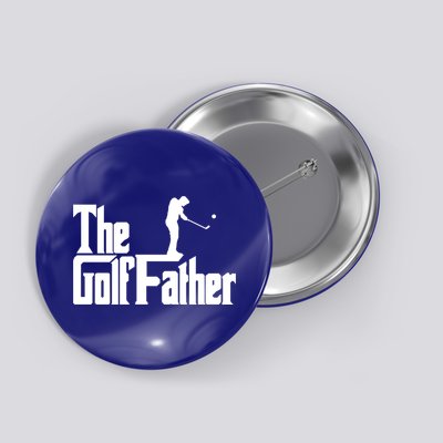 The Golffather Funny Golf Design Golfer Gift Button