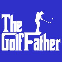 The Golffather Funny Golf Design Golfer Gift 16 in Basic Backpack