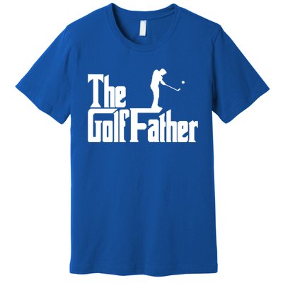 The Golffather Funny Golf Design Golfer Gift Premium T-Shirt