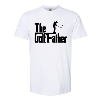 The Golffather Funny Golf Design Golfer Gift Softstyle® CVC T-Shirt