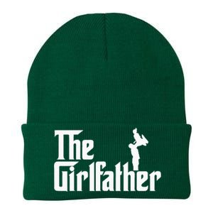 The Girl Father Gift Funny Dad Of Girls Best Fathers Day Knit Cap Winter Beanie