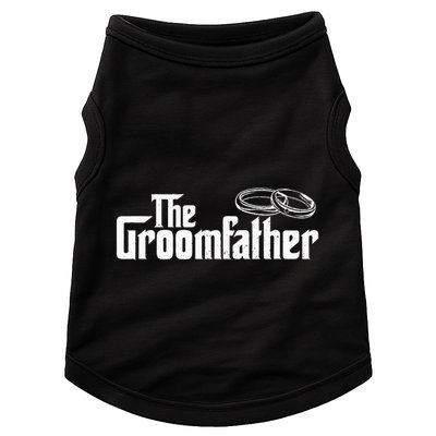 The Groomfather Father Of The Groom Wedding Bride Groom Doggie Tank
