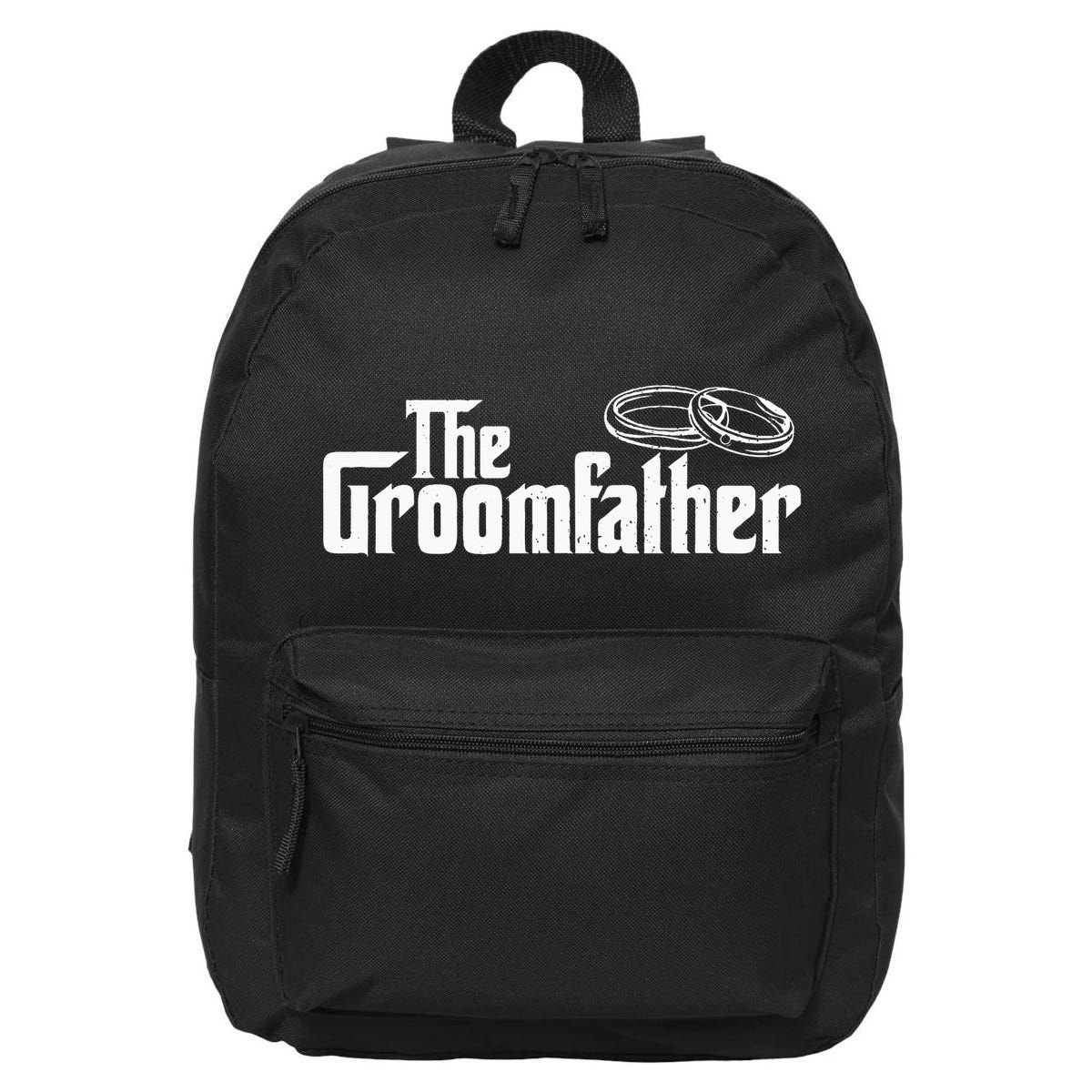 The Groomfather Father Of The Groom Wedding Bride Groom 16 in Basic Backpack