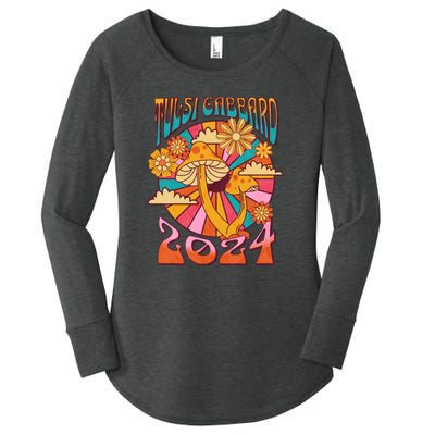 Tulsi Gabbard For President 2024 Women's Perfect Tri Tunic Long Sleeve Shirt