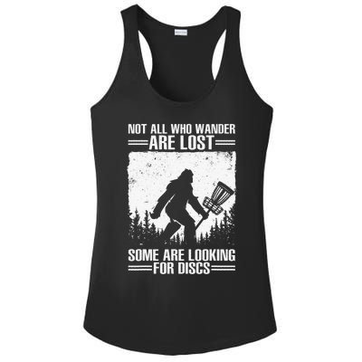 Team Golf Funny Stupid Tree Vintage Sunset Disc Golf Ladies PosiCharge Competitor Racerback Tank